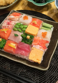 ひな祭り♡パーティにも簡単モザイク寿司