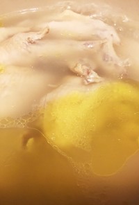 コラーゲンたっぷり♡絶品♡鶏鍋用スープ