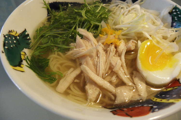 柚子が香る塩ラーメン レシピ 作り方 By ますこちゃん クックパッド 簡単おいしいみんなのレシピが361万品