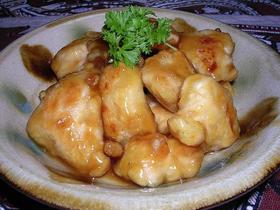 鶏ささみのレモン照り焼き