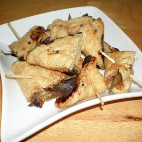 ☆簡単激ウマおつまみ♪お揚げ&茗荷焼き