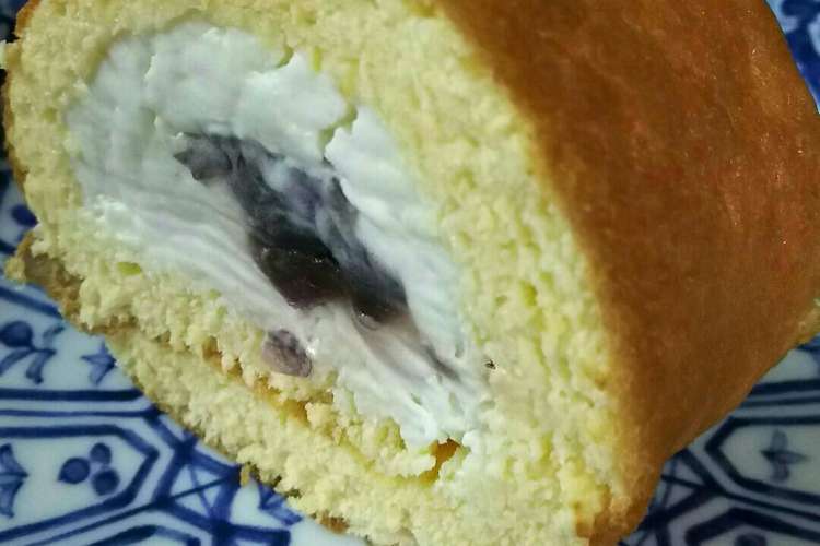 市販のあんこでロールケーキ レシピ 作り方 By ネネキラ クックパッド 簡単おいしいみんなのレシピが356万品