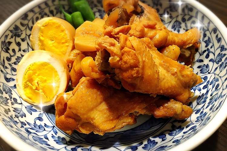 簡単 鷄の手羽元のさっぱり煮 レシピ 作り方 By Panda Mama クックパッド 簡単おいしいみんなのレシピが351万品