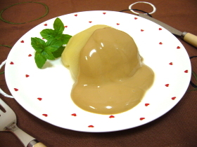 りんごのコンポート★バルサミコヨーグルト