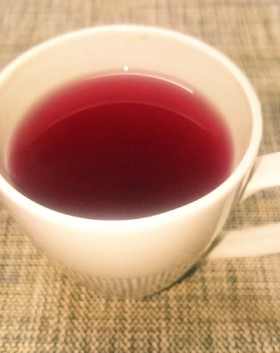 はちみつブルーべリ-ホットレモン