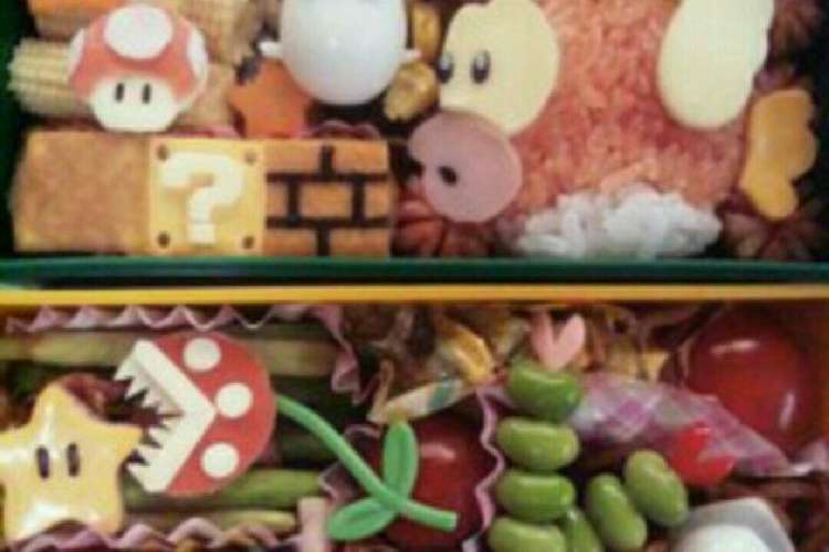 スーパーマリオ プクプク キャラ弁 レシピ 作り方 By 703 クックパッド 簡単おいしいみんなのレシピが354万品