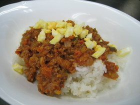 意外といい?納豆入りドライカレー
