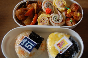 タイガースおにぎり弁当