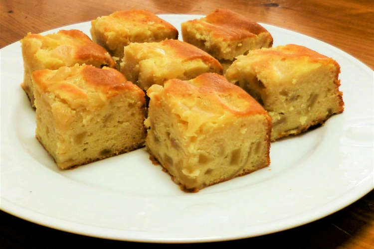 簡単 しっとりりんごケーキ レシピ 作り方 By えみぴよ クックパッド
