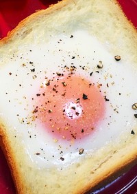 簡単朝食ダイエット！ノンオイル卵トースト