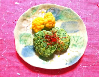 低糖質レシピ☆お野菜たっぷりハンバーグの写真