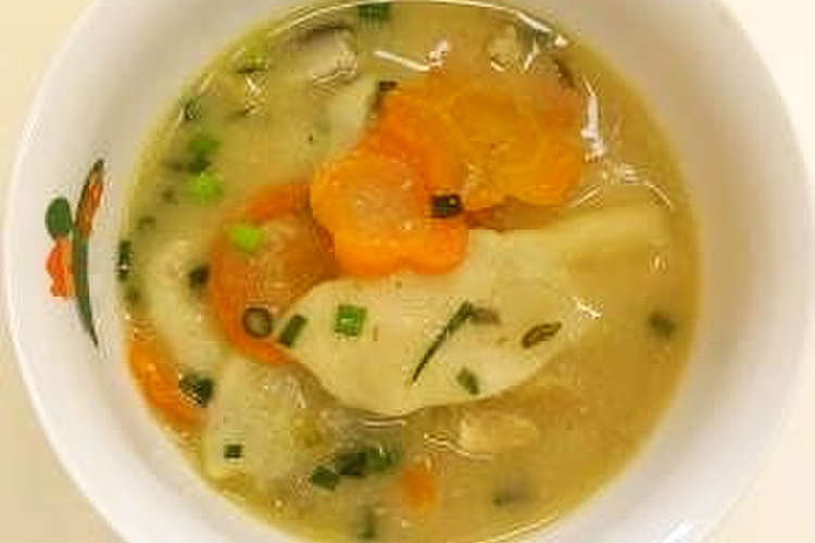 子どもに大人気 大分の郷土料理 だんご汁 レシピ 作り方 By 別府市 クックパッド 簡単おいしいみんなのレシピが370万品