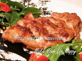 鶏もも肉deコク旨☆照り焼きチキン