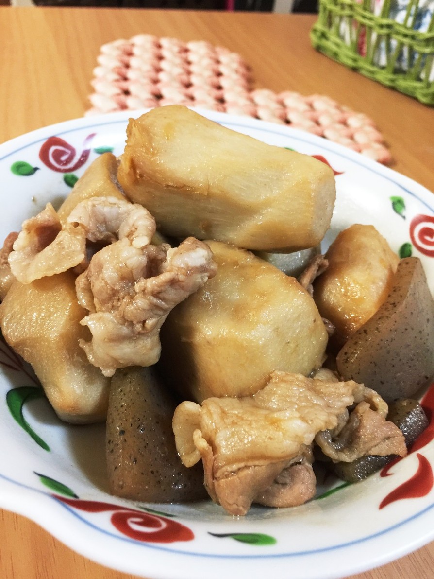 里芋☆豚バラ☆コンニャクの相性ぴったり煮の画像