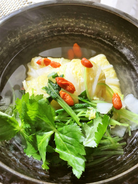 【ホシサン白だし】レンコ鯛の白菜包み♪