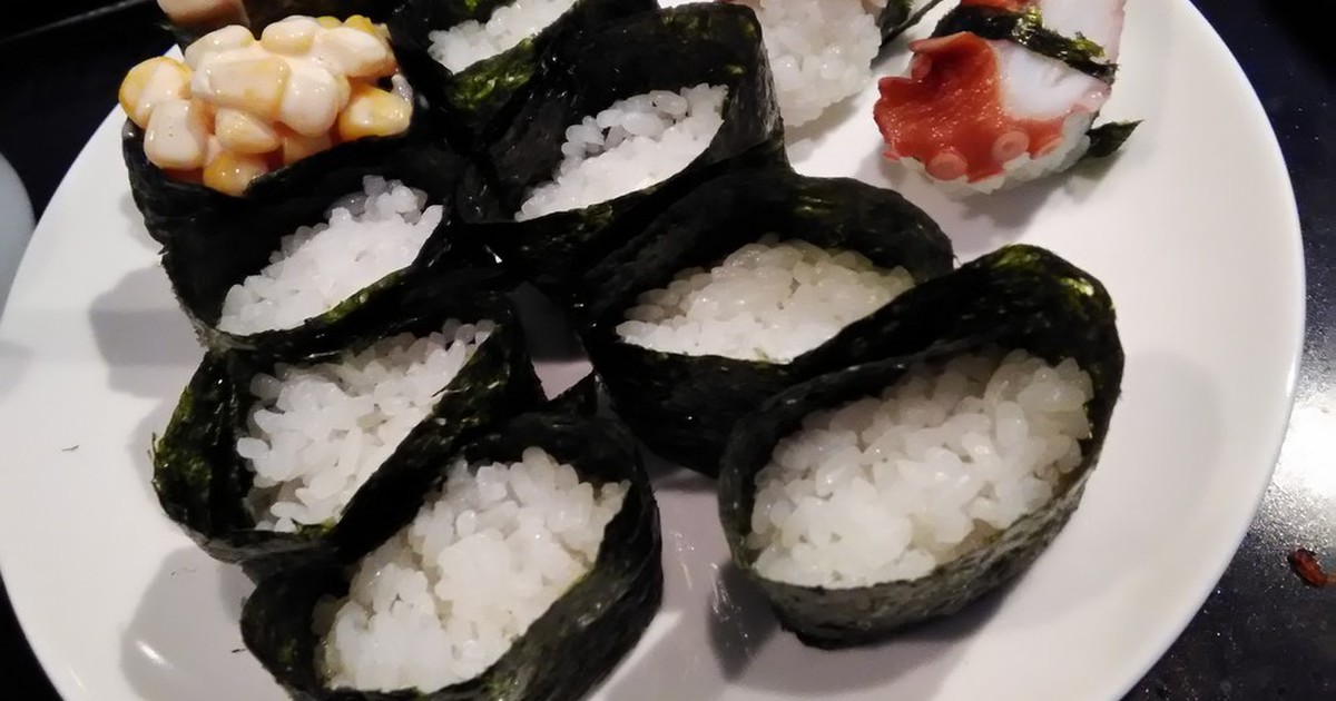 軍艦巻き 土台のシャリと海苔の作り方 レシピ 作り方 By めぐぺ クックパッド