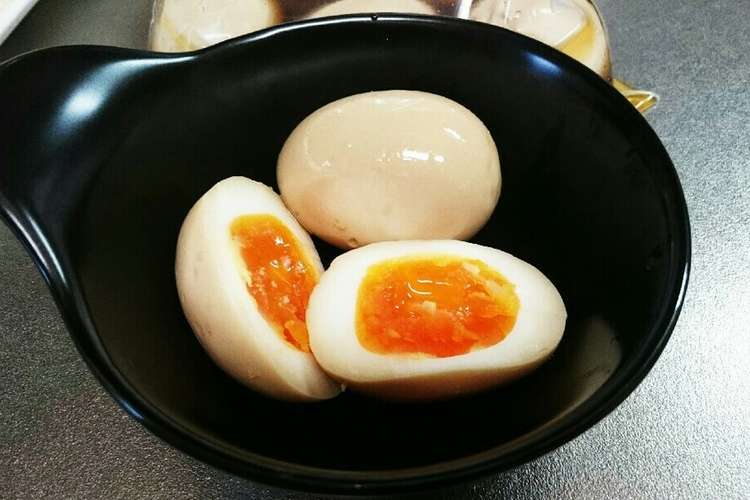 にんにく風味 うちの味付け玉子 レシピ 作り方 By Niyaomom クックパッド