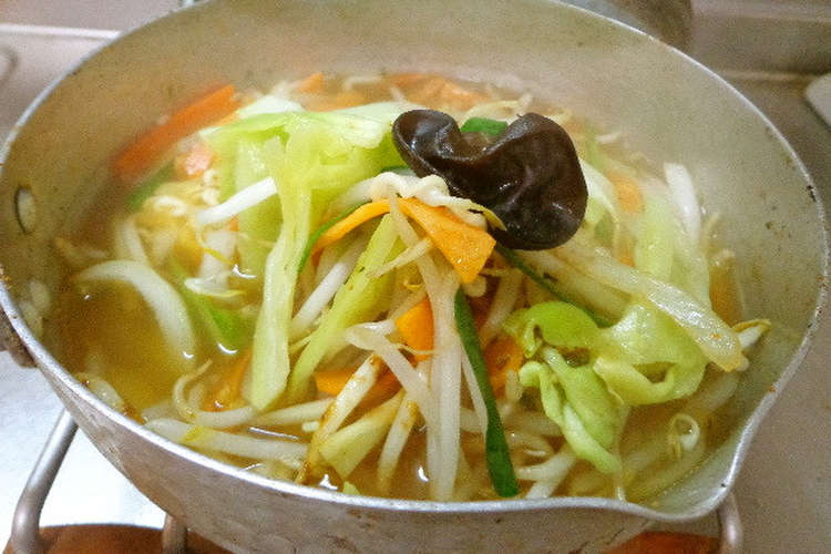 最速の野菜たっぷりインスタントラーメン レシピ 作り方 By 嬉野ダイバー クックパッド