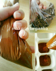 ホワイトデー*洗い物無しのチョコ作り裏技の写真