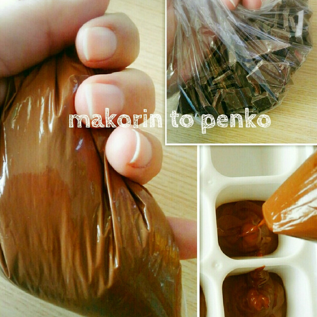 ホワイトデー 洗い物無しのチョコ作り裏技 レシピ 作り方 By まこりんとペン子 クックパッド 簡単おいしいみんなのレシピが355万品