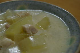 冬瓜のクリーム煮