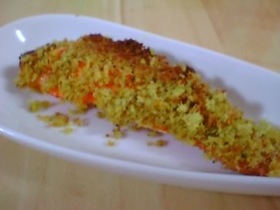 鮭のカレーパン粉焼き