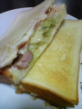 がっつりホットサンド