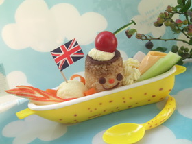 プリンアラモード キャラ弁
