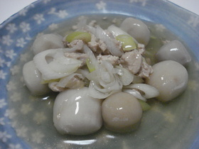 冷凍里芋で☆マグロあんかけ^^