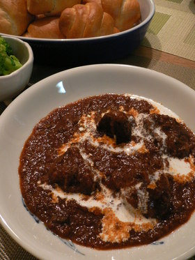 牛ほお肉☆トマトワイン煮込み