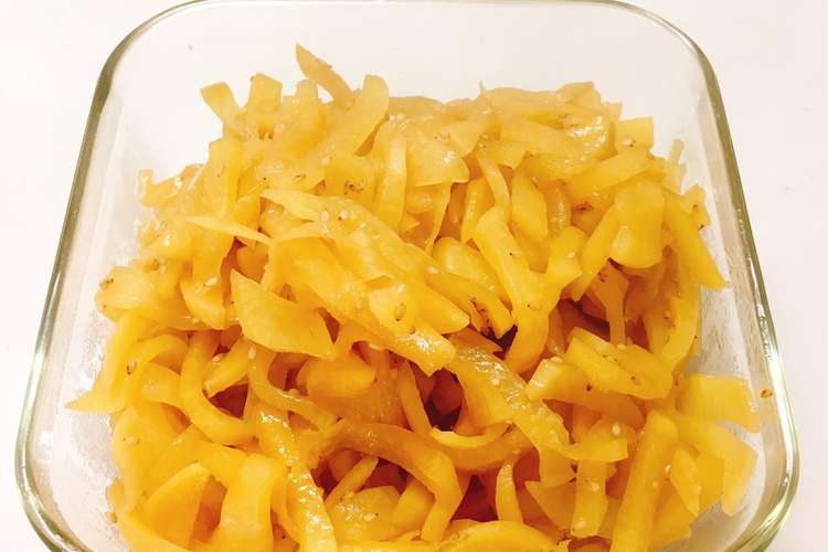 箸が止まらない たくあん炒め レシピ 作り方 By Potecham クックパッド 簡単おいしいみんなのレシピが364万品