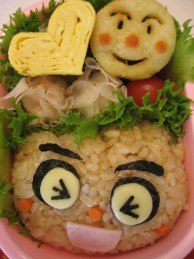 キャラ弁☆クリームぱんだちゃん☆