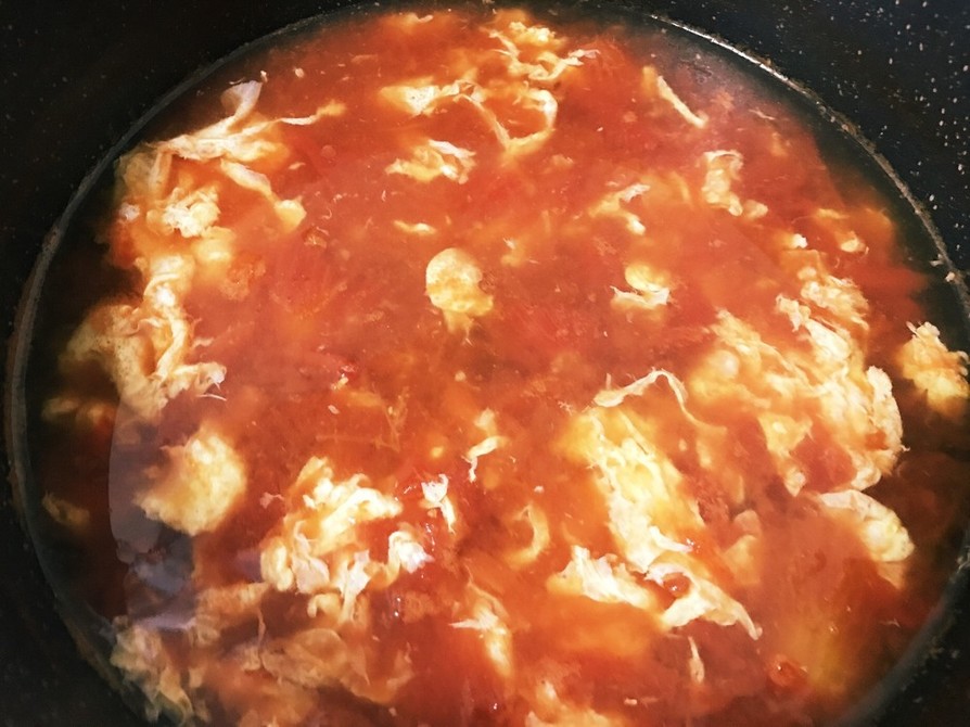 シンプル トマトスープの画像