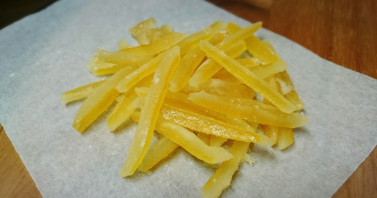 甘すぎない大人味 日向夏の皮スティック レシピ 作り方 By わんぱん クックパッド