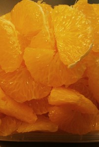 てぃんさんちの硬い皮の柑橘類の剥き方