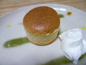 シフォン風ふわふわカップケーキ