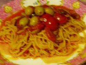 プッタネスカ(娼婦風パスタ)
