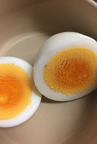 卵１つ。レンジでゆで卵