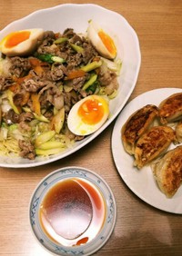 ママ楽チン‼　野菜たっぷり休日あえ麺
