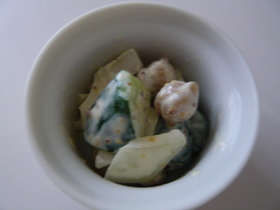 お豆サラダ