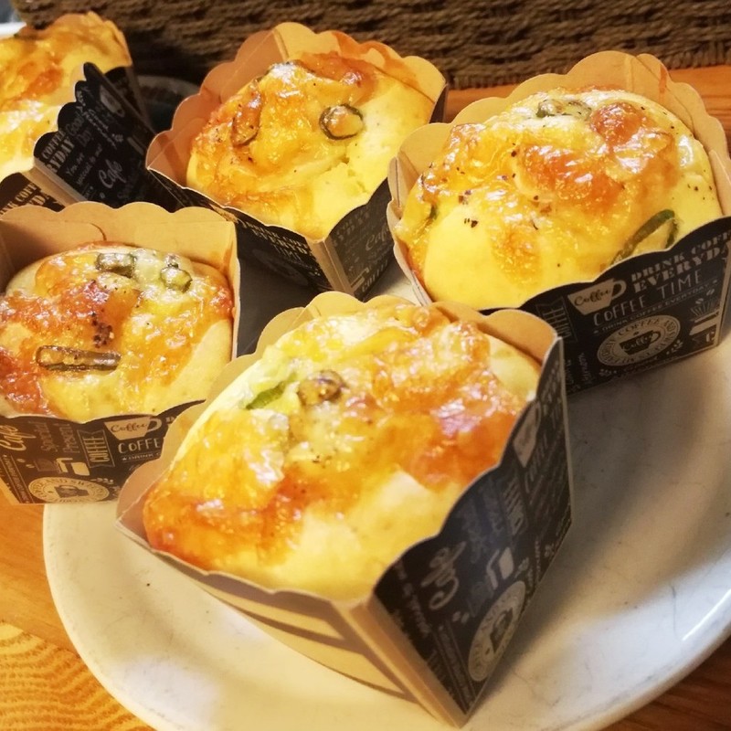 【みんなが作ってる】 甘くないマフィン ホットケーキミックスのレシピ 【クックパッド】 簡単おいしいみんなのレシピが