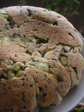 ホットケーキミックスで薩摩芋ロールパン