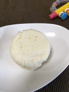後期離乳食。HMヨーグルト蒸しパン