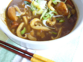 うどん屋さん風カレーうどん