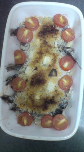 いわしのトースター焼き