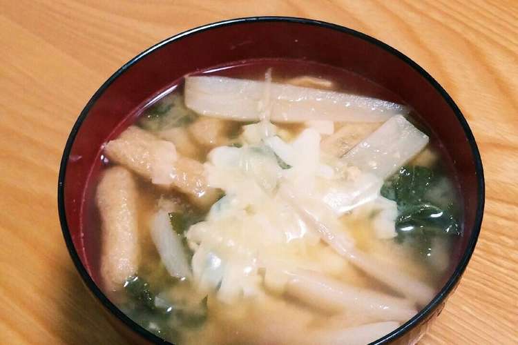 簡単 チーズinで濃厚味噌汁 レシピ 作り方 By おすぎ4457 クックパッド 簡単おいしいみんなのレシピが360万品