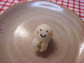 ウズラのオバケちゃん(キャラ弁おかず)