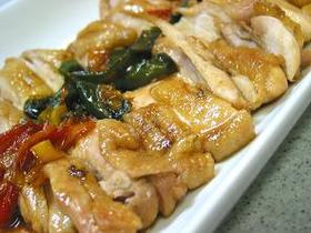 はちみつでチキンの照り焼き