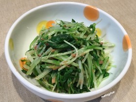 水菜のおひたし