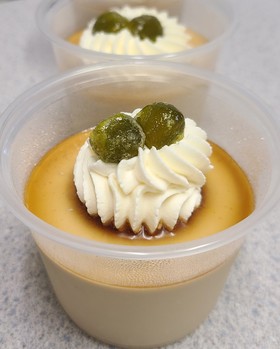 豆乳ほうじ茶パンナコッタ
